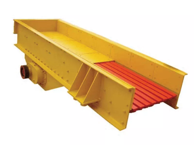 Motorisk vibrerende feeder